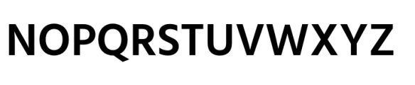 Mute Devanagari Semibold Font UPPERCASE