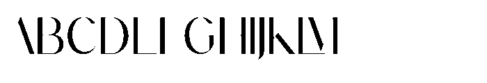 Muteds Starlit Regular Font UPPERCASE