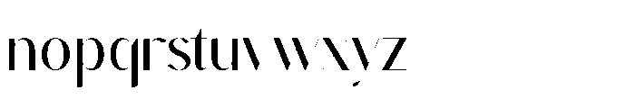 Muteds Starlit Regular Font LOWERCASE