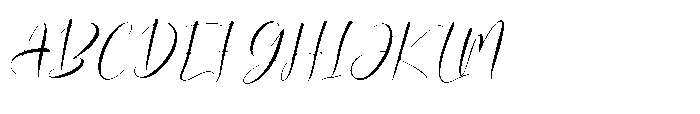 Muthia Sari Font UPPERCASE