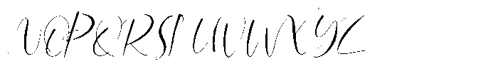 Muthia Sari Font UPPERCASE