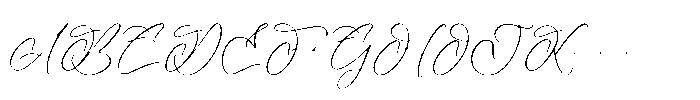 Muthigold Regular Font UPPERCASE