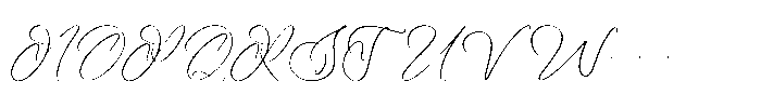 Muthigold Regular Font UPPERCASE