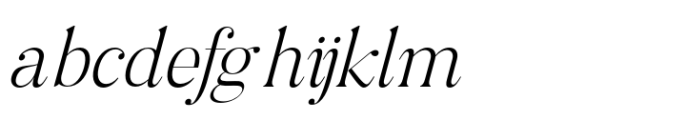 Muthilena Gothic Thin Italic FONT