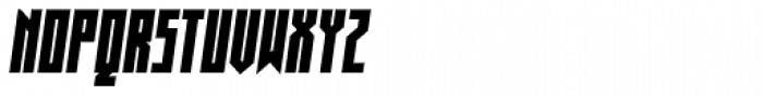 Muzarela Semicondensed Black Italic Font UPPERCASE