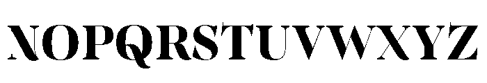 MugrabiDisplayDLv3AAA Bold Font UPPERCASE