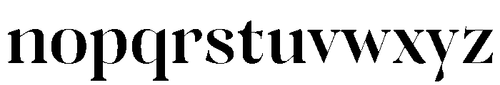 MugrabiDisplayDLv3AAA DemiBold Font LOWERCASE