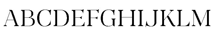 MugrabiDisplayDLv3AAA Light Font UPPERCASE