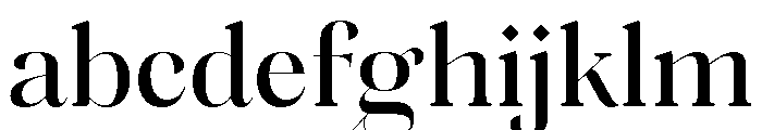 MugrabiDisplayDLv3AAA Medium FONT