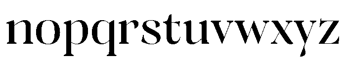 MugrabiDisplayDLv3AAA Medium Font LOWERCASE