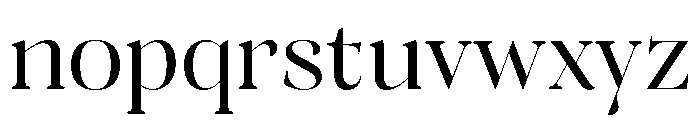 MugrabiDisplayDLv3AAA Regular Font LOWERCASE