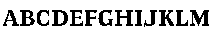 MugrabiTextDLv3AAA Bold Font UPPERCASE