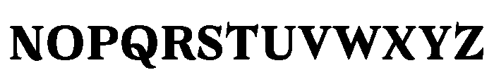 MugrabiTextDLv3AAA Bold Font UPPERCASE