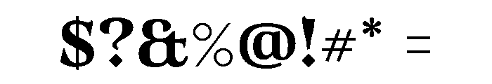 MugrabiTextDLv3AAA DemiBold Font OTHER CHARS