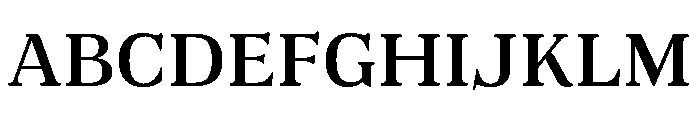 MugrabiTextDLv3AAA Medium Font UPPERCASE