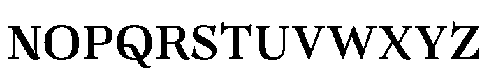 MugrabiTextDLv3AAA Medium Font UPPERCASE