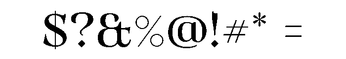 MugrabiTextDLv3AAA Regular Font OTHER CHARS