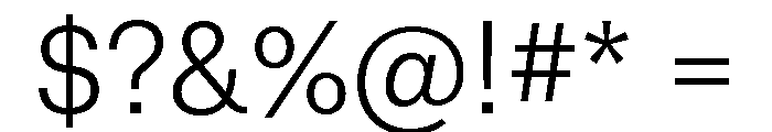 Munich Re Light Font OTHER CHARS