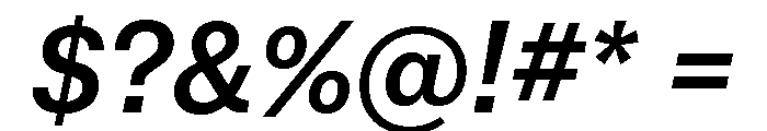 Munich Re Medium Italic Font OTHER CHARS