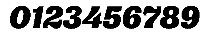 Municipal Municipal Black Italic Font OTHER CHARS