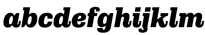 Municipal Municipal Black Italic FONT