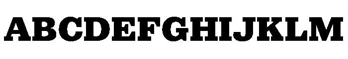 Municipal Municipal Black Font UPPERCASE