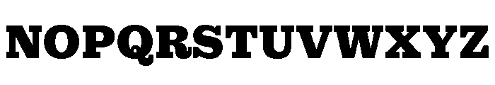 Municipal Municipal Black Font UPPERCASE