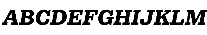 Municipal Municipal Bold Italic Font UPPERCASE