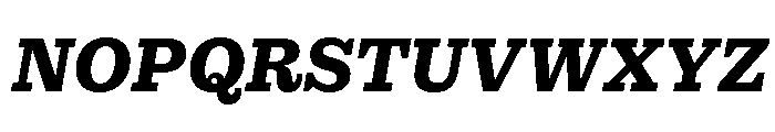 Municipal Municipal Bold Italic Font UPPERCASE