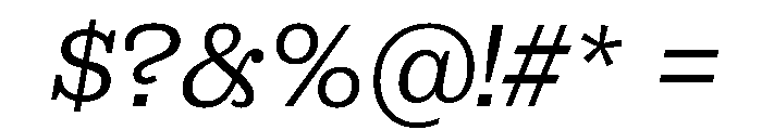 Municipal Municipal Light Italic Font OTHER CHARS