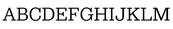 Municipal Municipal Light Font UPPERCASE