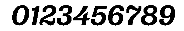 Municipal Municipal Medium Italic Font OTHER CHARS