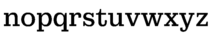 Municipal Municipal Regular Font LOWERCASE