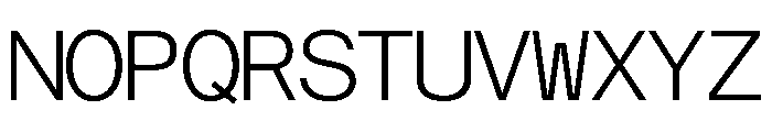 MunicipalGrotesque Light Font UPPERCASE