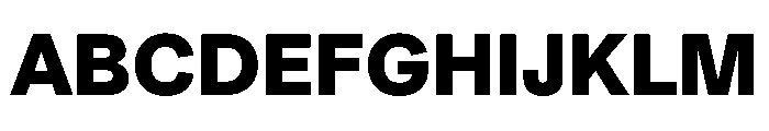 Muoto Black Font UPPERCASE