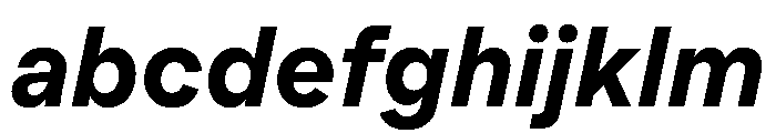 Muoto BoldItalic FONT
