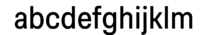 Muoto CondensedRegular FONT