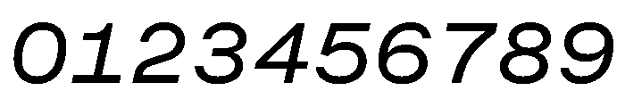 Muoto ExtendedItalic Font OTHER CHARS