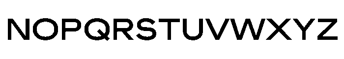 Muoto ExtendedMedium Font UPPERCASE