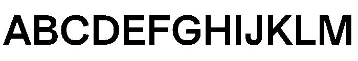 Muoto Medium Font UPPERCASE