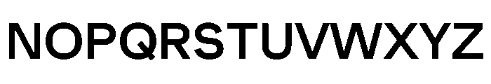 Muoto Medium Font UPPERCASE