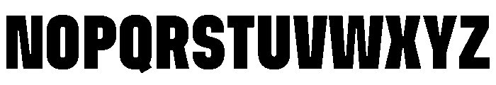Muoto UltraCondensedBlack Font UPPERCASE