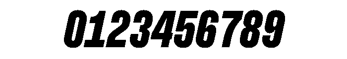 Muoto UltraCondensedBoldItalic Font OTHER CHARS