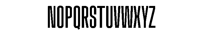 Muoto UltraCondensedLight Font UPPERCASE