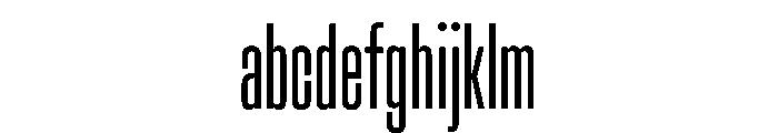 Muoto UltraCondensedThin FONT