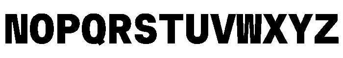 MuotoMono Black Font UPPERCASE