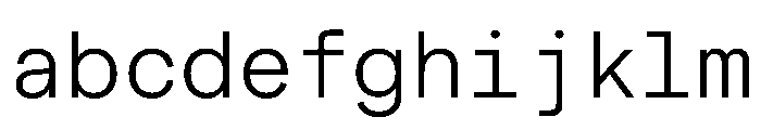 MuotoMono Light FONT