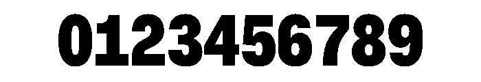 MuotoMonoCondensed Black Font OTHER CHARS