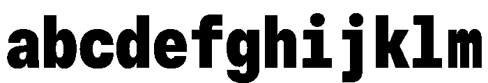MuotoMonoCondensed Black FONT