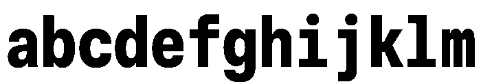 MuotoMonoCondensed Bold FONT